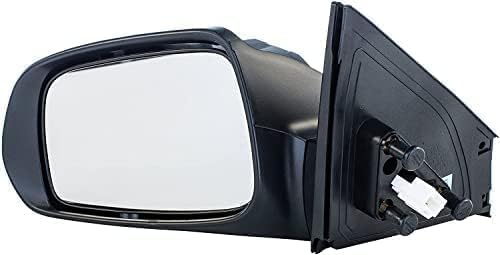 Driver Side Mirror, Power Adjust, Non-Heated, Non-Folding, Paintable, In-housing Signal Light, No Memory, No Puddle Light, No Auto-Dim, No Blind Spot Feature For 2005-2010 Scion tC