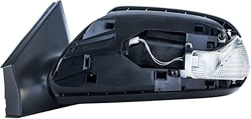 Driver Side Mirror, Power Adjust, Non-Heated, Non-Folding, Paintable, In-housing Signal Light, No Memory, No Puddle Light, No Auto-Dim, No Blind Spot Feature For 2005-2010 Scion tC