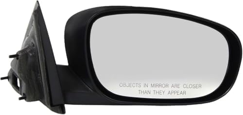 Passenger Side Mirror, Power Adjust, Non-Folding, Non-Heated, Textured Black, No Signal Light, No Memory, No Puddle Light, No Auto-Dimming, No Blind Spot Feature For 2006-2010 Dodge Charger / 2007-2010 Chrysler 300