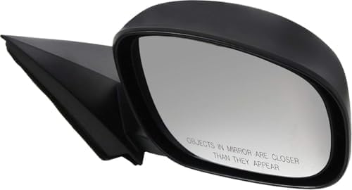 Passenger Side Mirror, Power Adjust, Non-Folding, Non-Heated, Textured Black, No Signal Light, No Memory, No Puddle Light, No Auto-Dimming, No Blind Spot Feature For 2006-2010 Dodge Charger / 2007-2010 Chrysler 300