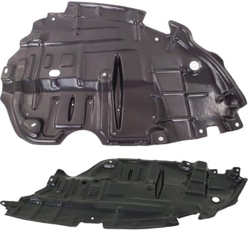 Front, Driver and Passenger Side Engine Splash Shields For 2013-2015 Toyota Avalon