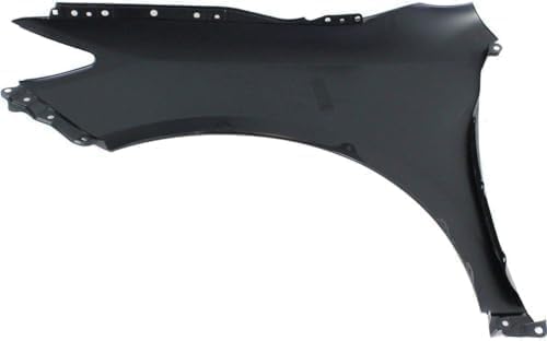 Front, Passenger Side Fender, Primed, For Models Without Signal Light Hole For 2012-2014 Toyota Camry