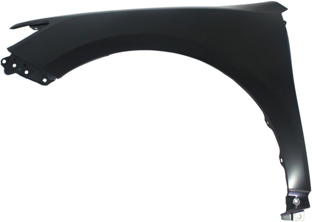 Front, Driver Side Fender, Primed, For Models Without Signal Light Hole For 2012-2014 Toyota Camry