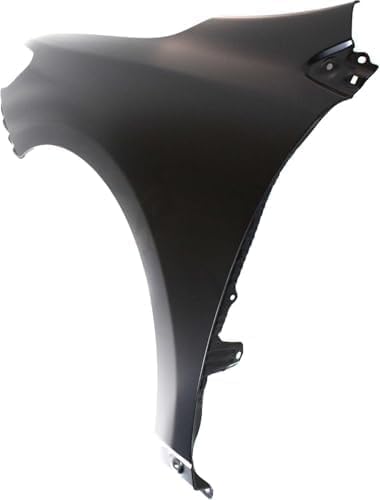 Front, Driver Side Fender, Without Turn Signal Light Hole, Japan Built Models For 2009-2013 Toyota Corolla