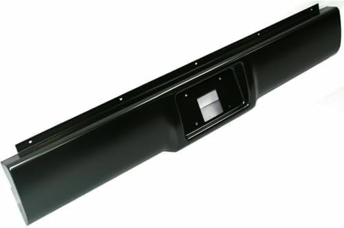 Rear Roll Pan, Steel, Fleetside, with License Plate Provision, Includes License Plate Light and Mounting Hardware For 1988-1998 Chevrolet/GMC C/K-Series