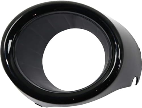 Front, Driver Side Fog Light Trim, Primed, Ring Bezel, Sedan, 2.4L Engine For 2013-2015 Honda Civic