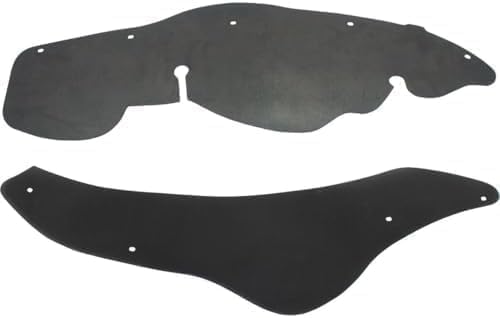 Driver and Passenger Side Engine Splash Shields For 2007-2011 Ford Ranger