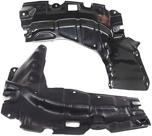 Driver and Passenger Side Engine Splash Shields For 2000-2005 Toyota Echo / 2004-2006 XA