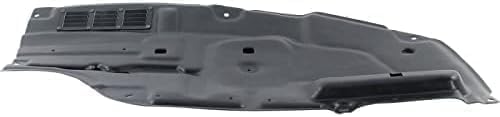 Front, Driver and Passenger Side Engine Splash Shields For 2011-2012 Toyota Avalon