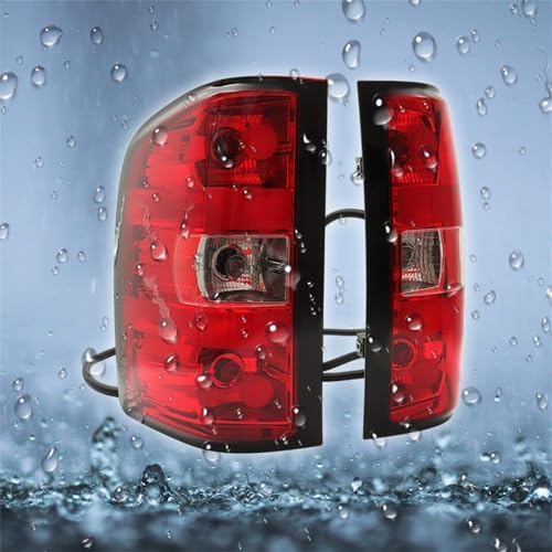 Driver and Passenger Side Tail Lights, Halogen, Except 2007 Classic Models For 2007-2014 Chevy Silverado/GMC Sierra