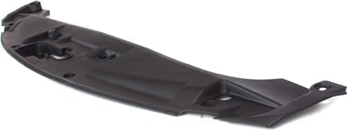 Radiator Support Cover - Assembly - Plastic, Black For 2008-2010 Honda Accord