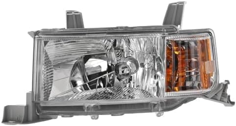 Driver and Passenger Side Halogen Headlight, Without bulb(s), OE Comparable Finish For 2004-2006 Scion XB