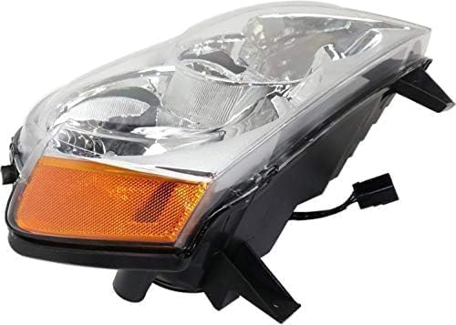 Driver and Passenger Side Halogen Headlight, OE Comparable Finish For 2005-2007 Jeep Grand Cherokee