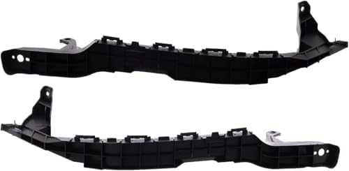 Front, Driver and Passenger Side Bumper Bracket, Sedan, Under the Headlights For 2008-2012 Honda Accord