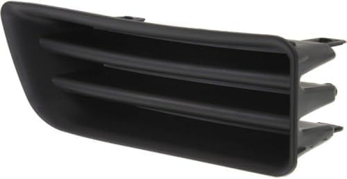 Front, Passenger Side Fog Light Cover, Black For 2006-2007 Honda Accord