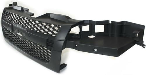 2-Piece Kit, Grille Paintable, Includes (1) Grille Shell and Insert and (1) Grille Trim For 2004-2012 Chevrolet Colorado