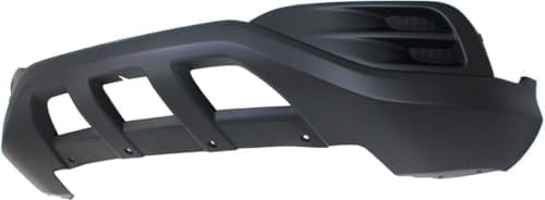 Front, Lower Textured Bumper Cover LX 2.4L, 4Cyl, Without Fog Light Holes, Without parking aid sensor holes For 2012-2014 Honda CR-V