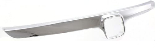 Grille Assembly, Bright Chrome Shell and Insert For 2006-2008 Honda Civic