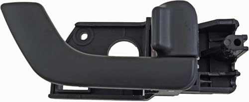Front, Passenger Side Black Interior Door Handle, With Door Lock Button, Coupe For 2003-2008 Hyundai Tiburon
