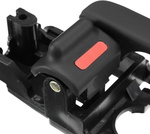 Front, Passenger Side Black Interior Door Handle, With Door Lock Button, Coupe For 2003-2008 Hyundai Tiburon