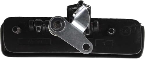 Front, Driver Side Smooth Black Exterior Door Handle, Without Key Hole For 1992-2005 Chevrolet Astro/Safari