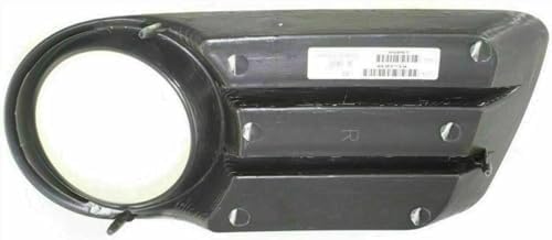 Front, Driver and Passenger Side Fog Light Trims, Primed For 2002-2005 Ford Explorer | Direct Replacement | Primed