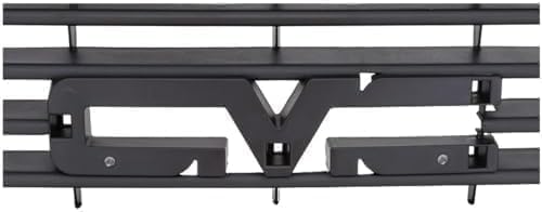 Grille Assembly, Textured Black Shell and Insert, CAPA CERTIFIED For 2003-2023 Chevrolet Express/GMC Savana 1500 2500 3500