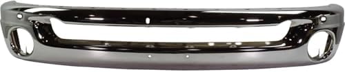 Front Bumper, Chrome, Without Mounting Brackets For 2002-2009 Dodge Ram