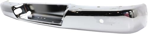 Step Bumper, Chrome Face Bar Only; With pad provision, Without mounting bracket(s) CAPA Certified For 2013-2023 Chevrolet Express/GMC Savana 2500 3500