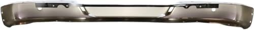 Step Bumper, Chrome Face Bar Only; With pad provision, Without mounting bracket(s) CAPA Certified For 2013-2023 Chevrolet Express/GMC Savana 2500 3500