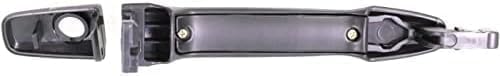 Front, Driver Side Exterior Door Handle, Primed, With Key Hole, With Cover For 2008-2017 Mitsubishi Lancer