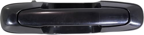 Front Or Rear, Passenger Side Smooth Black Exterior Door Handle, Without Key Hole For 1999-2004 Suzuki Vitara / 2002-2006 XL-7