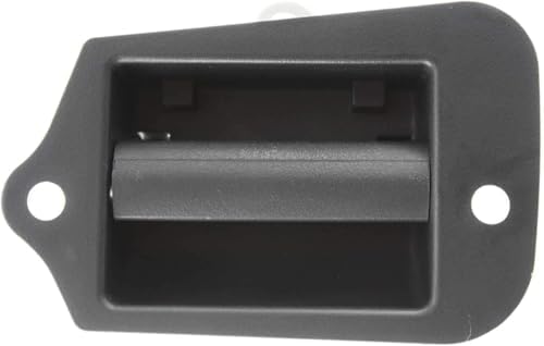 Rear, Driver Side Primed Interior Door Handle, Without Door Lock Hole For 1998 Isuzu Hombre / 1999-2003 Chevrolet S10 / GMC Sonoma