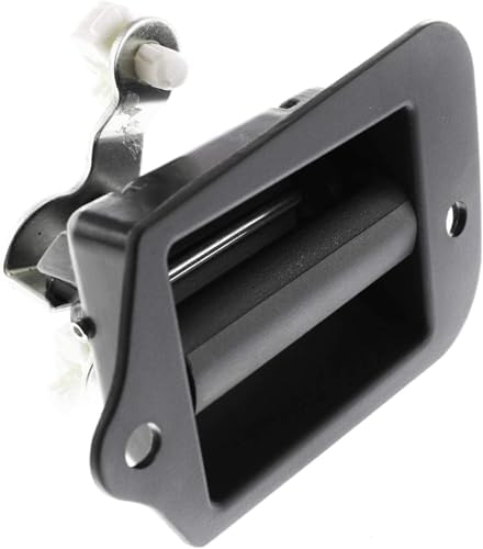 Rear, Driver Side Primed Interior Door Handle, Without Door Lock Hole For 1998 Isuzu Hombre / 1999-2003 Chevrolet S10 / GMC Sonoma