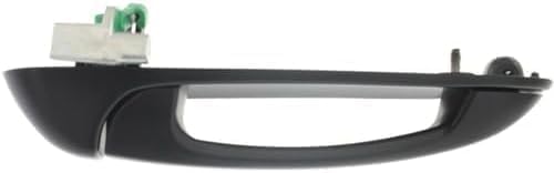 Rear Passenger Side Smooth Black Exterior Door Handle Without Keyhole For 2002-2009 Dodge Full Size Pickup / 2005-2011 Dakota