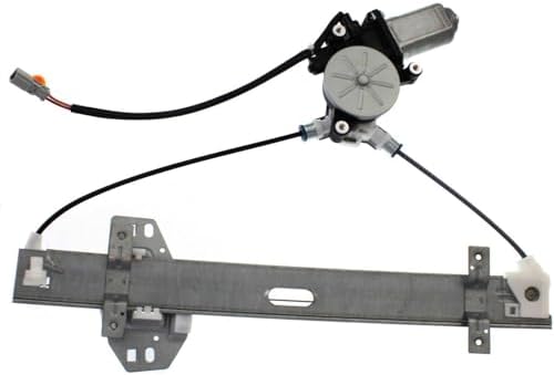 Rear, Passenger Side Window Regulator, Power, 6 Cyl., 3.5L Engine For 2001-2006 Acura MDX