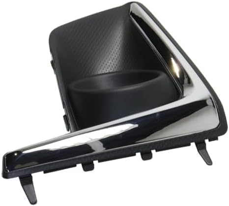 Front, Driver and Passenger Side Fog Light Trims, Textured Black For 2016-2017 Subaru Crosstrek