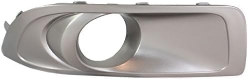 Front, Driver and Passenger Side Fog Light Trims, Primed For 2010-2012 Subaru Outback