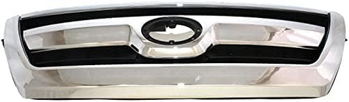 Grille, Chrome Shell with Primed Insert, SR5 Model For 2006-2009 Toyota 4Runner