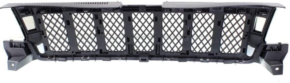 Grille, Chrome Shell with Painted Black Insert, 6 Cyl., 3.6L Engine For 2011-2013 Jeep Grand Cherokee