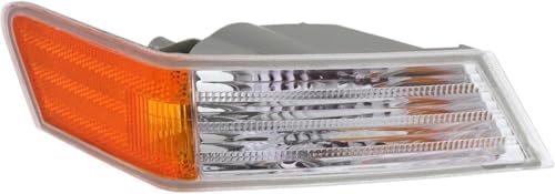 4-Piece Kit Driver and Passenger Side Halogen Headlight, OE Replacement, Includes (2) Headlight and (2) Corner Light For Jeep Patriot 2007-2017
