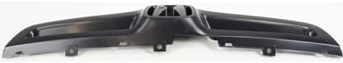 Grille Assembly, Painted Black Shell and Insert For 2003-2005 Honda Accord
