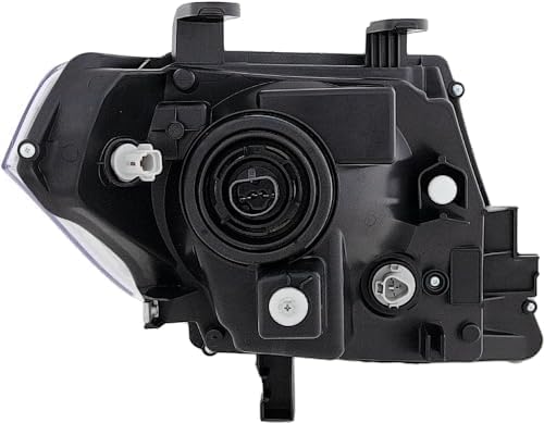 Driver Side Halogen Headlight, With bulb, OE Comparable Finish For 2009-2021 Nissan Frontier