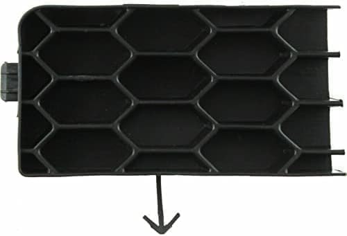 Front, Driver and Passenger Side, Outer Bumper Grilles, Textured Black For 2004-2006 Scion xB