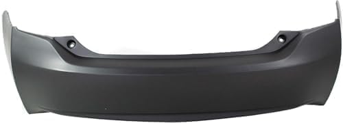 Rear Primed Bumper Cover, 4 Cyl., 1.8L Engine, With Spoiler Holes For 2010-2015 Toyota Prius / 2012-2015 Plug-in