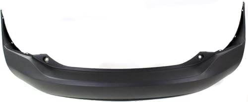 Rear Primed Bumper Cover, 4 Cyl., 1.8L Engine, With Spoiler Holes For 2010-2015 Toyota Prius / 2012-2015 Plug-in
