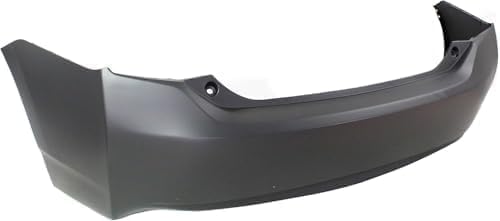 Rear Primed Bumper Cover, 4 Cyl., 1.8L Engine, With Spoiler Holes For 2010-2015 Toyota Prius / 2012-2015 Plug-in