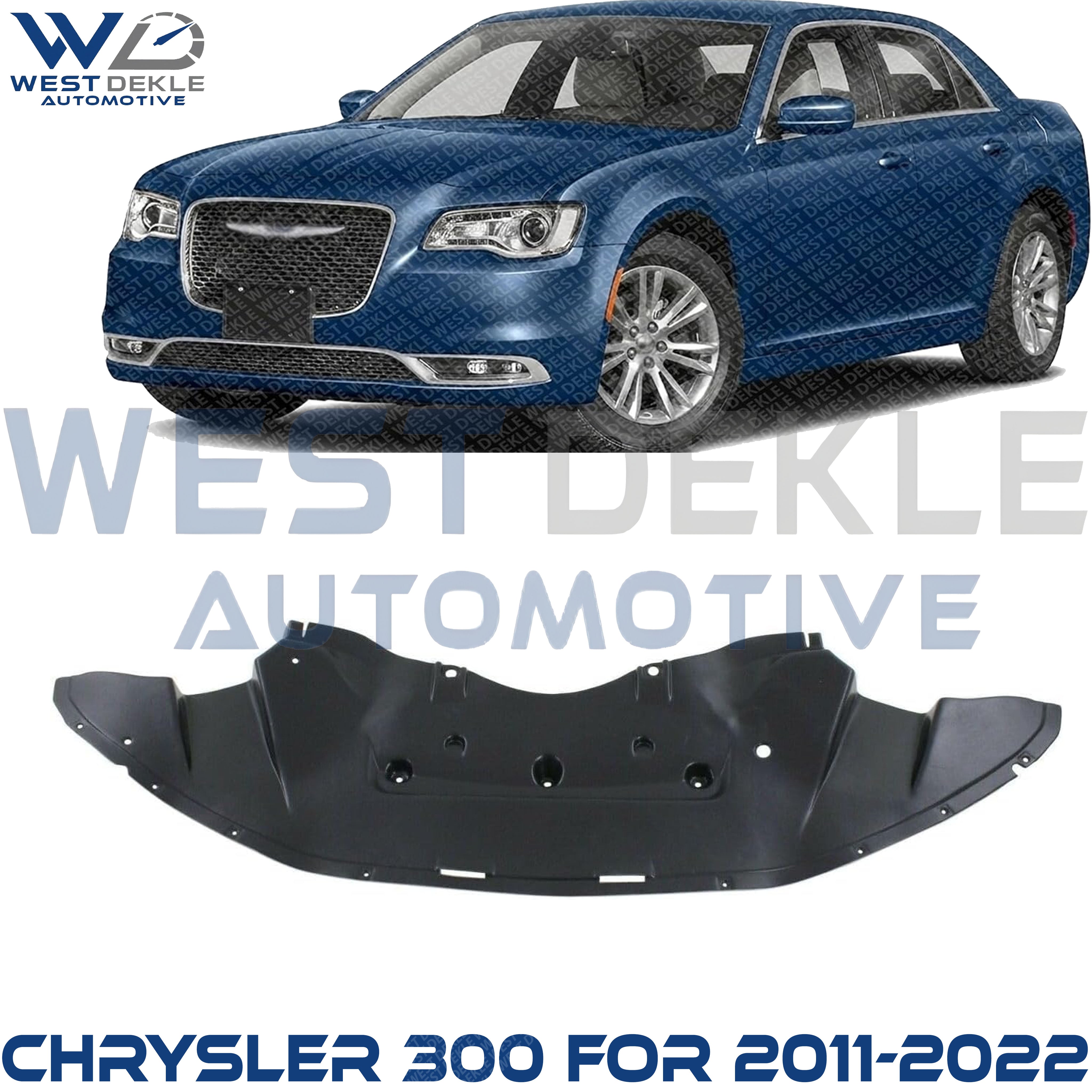 Chrysler 300 Front Bumper Splash Shield for 2011-2022