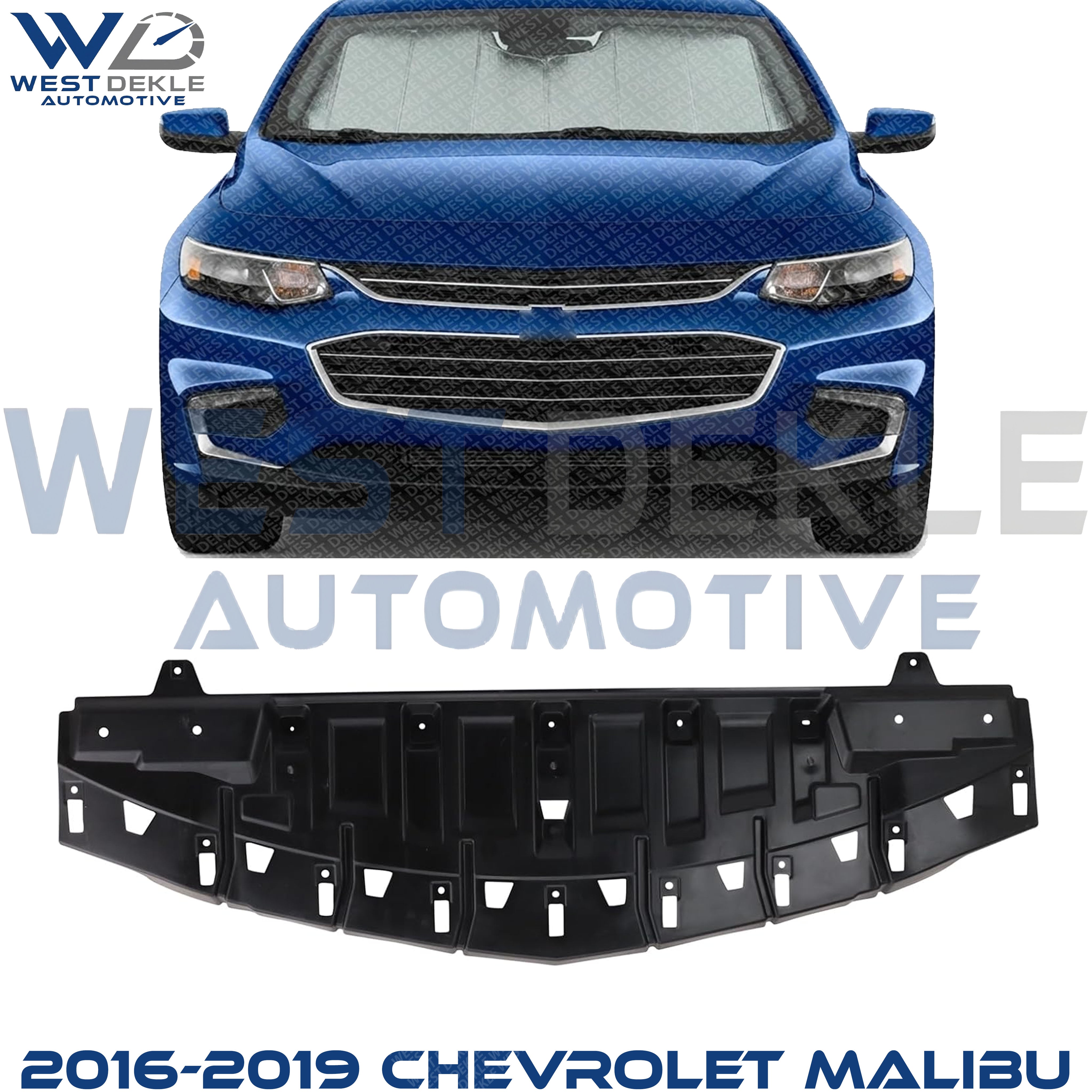 Front Engine Splash Shield For 2016-2019 Chevrolet Malibu