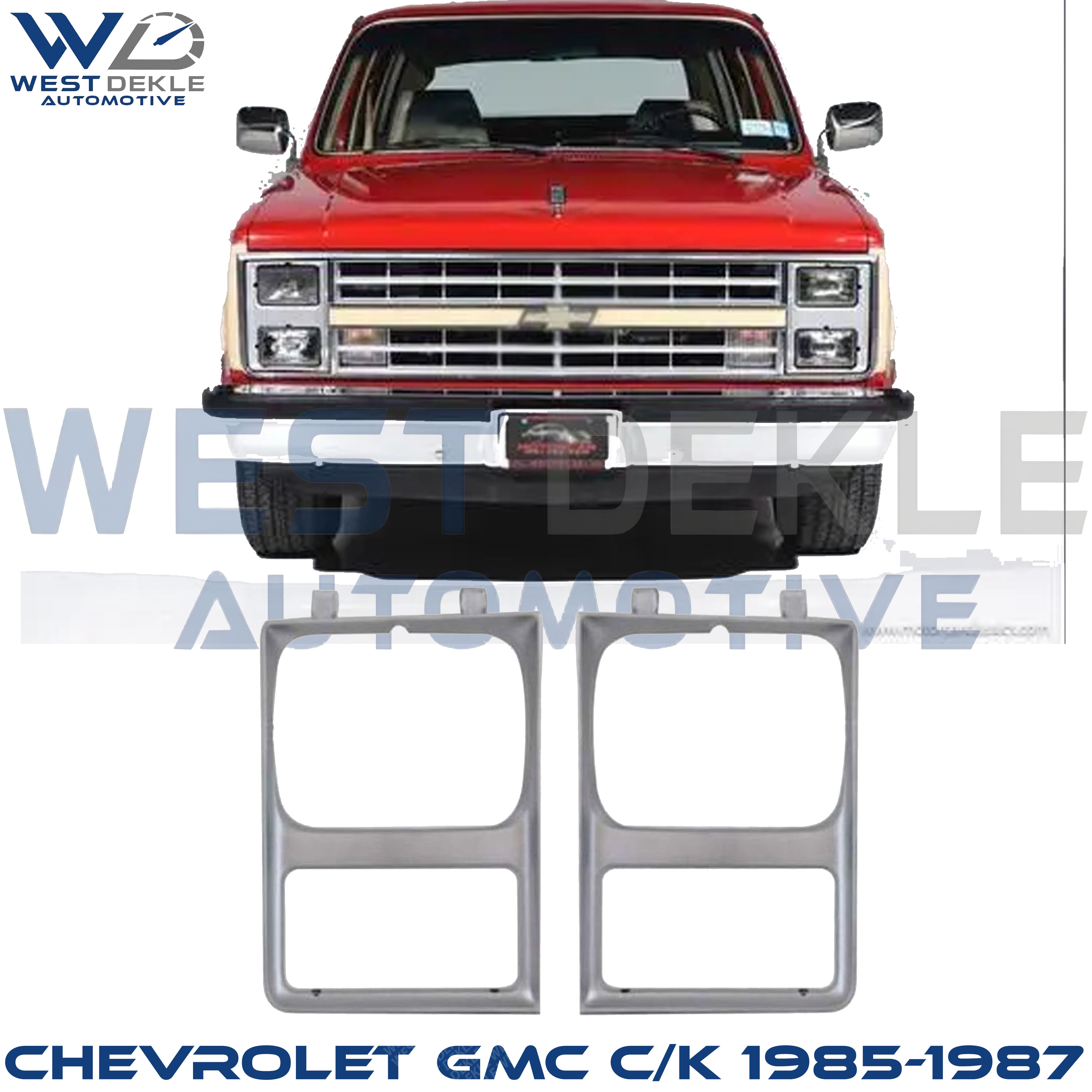 Chevrolet GMC C/K Suburban Headlight Doors Series 1985-1987